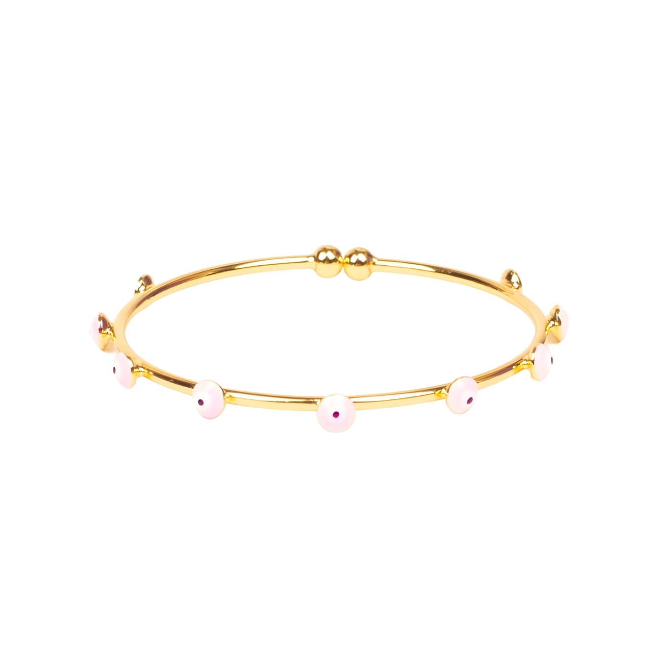 Traditional Multi color Evil Eye Bangle by Gleamy