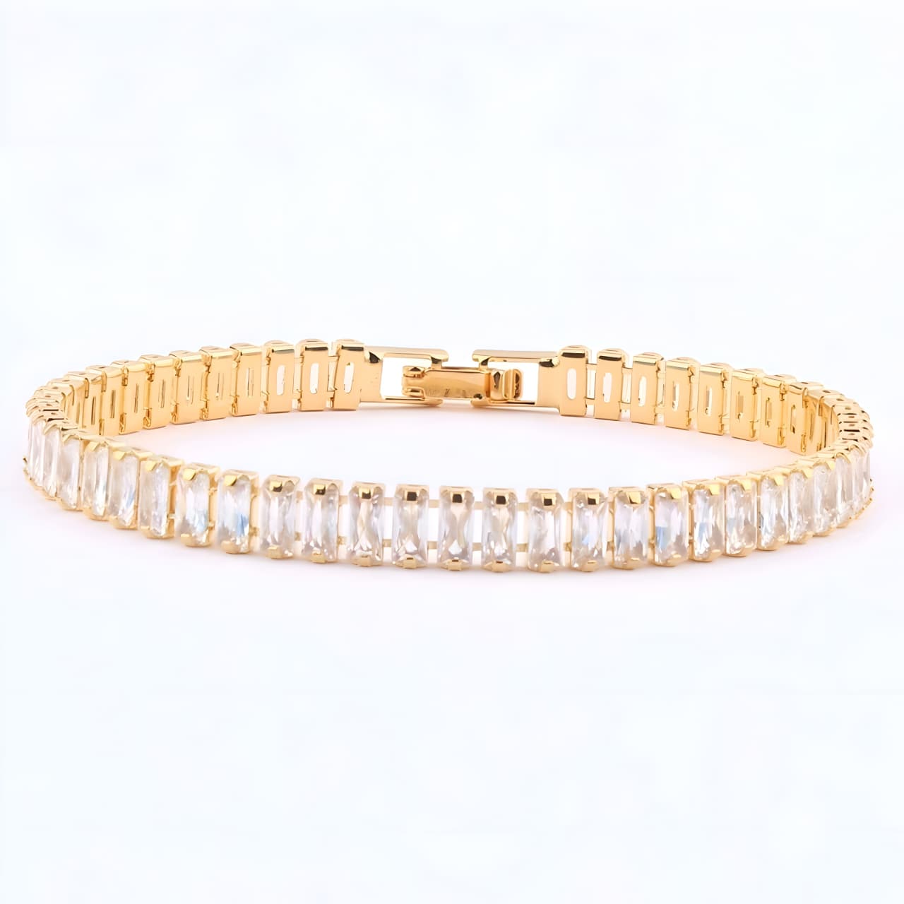 Glimmer Diamond Tennis Bracelet by Gleamy