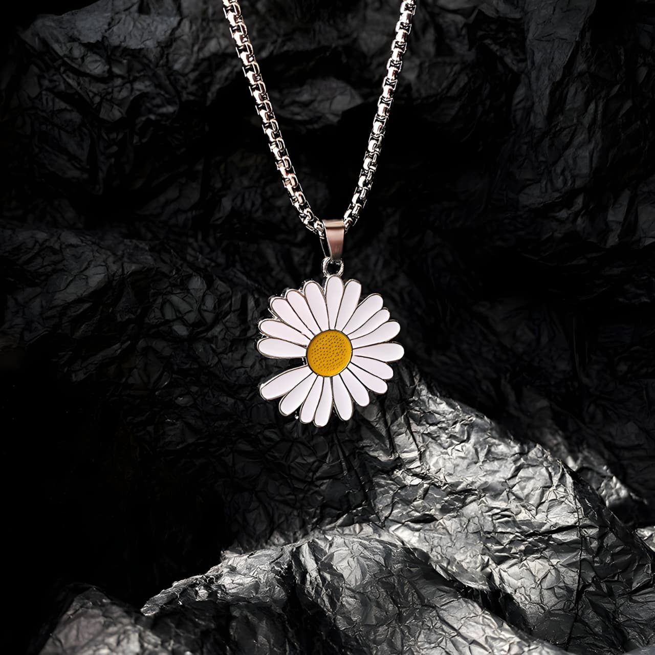 Snowdrop Necklace by Gleamy
