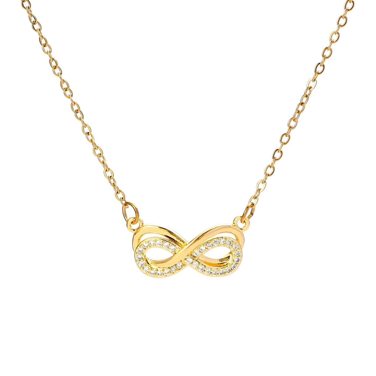 Endless Infinity Necklace by Gleamy
