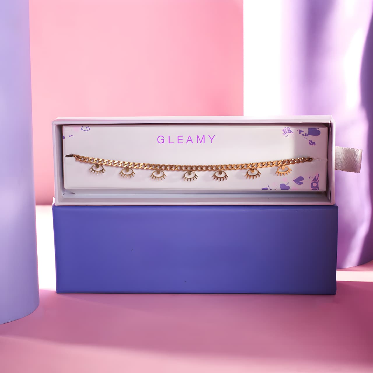 Protective Evil Eye Bracelet by Gleamy