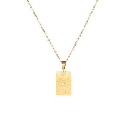 Eye of Destiny Necklace by gleamy