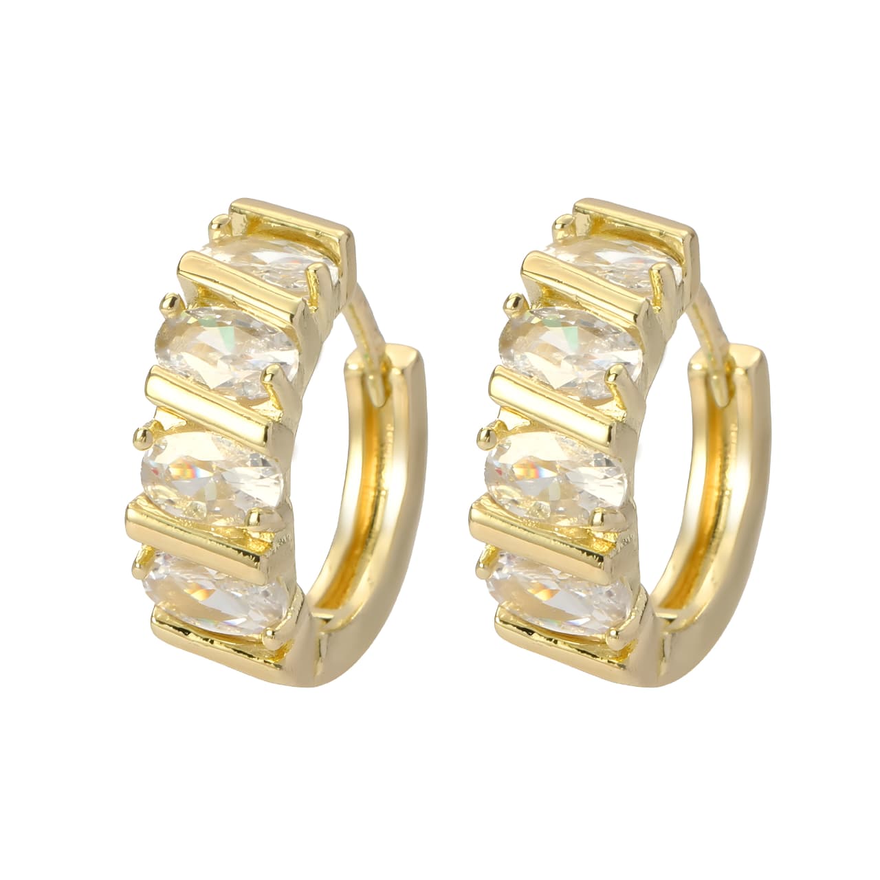 Light Line Earrings by Gleamy