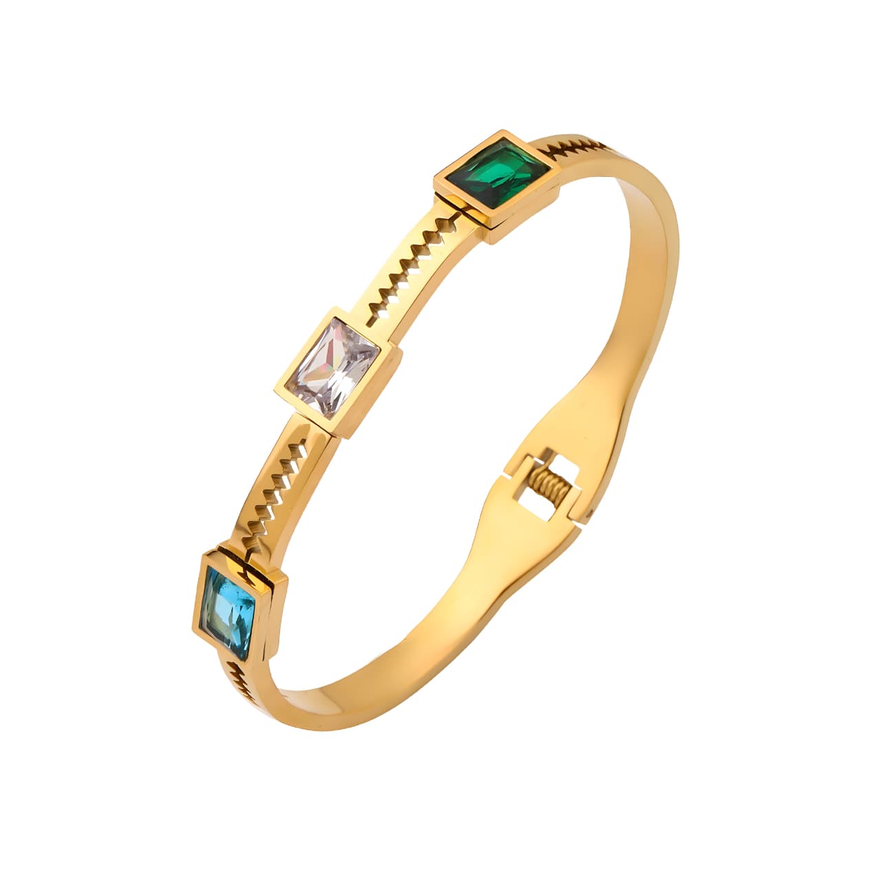 Idyllic Gold Bracelet by Gleamy