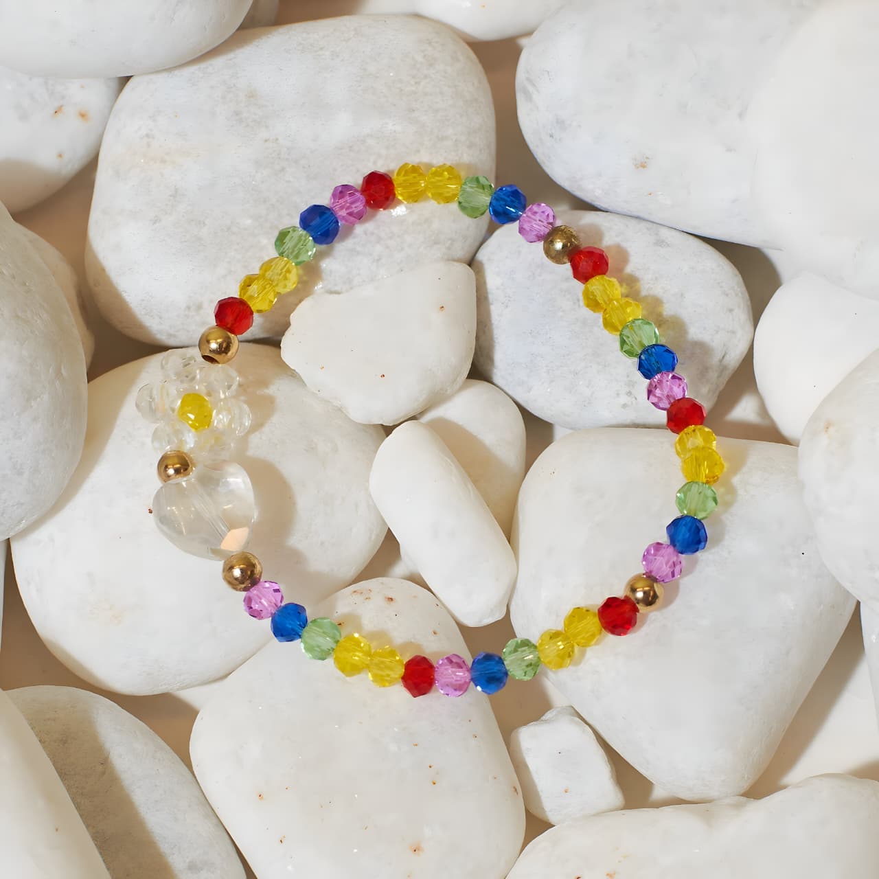 Sun-Kissed Treasures Beaded Band by Gleamy