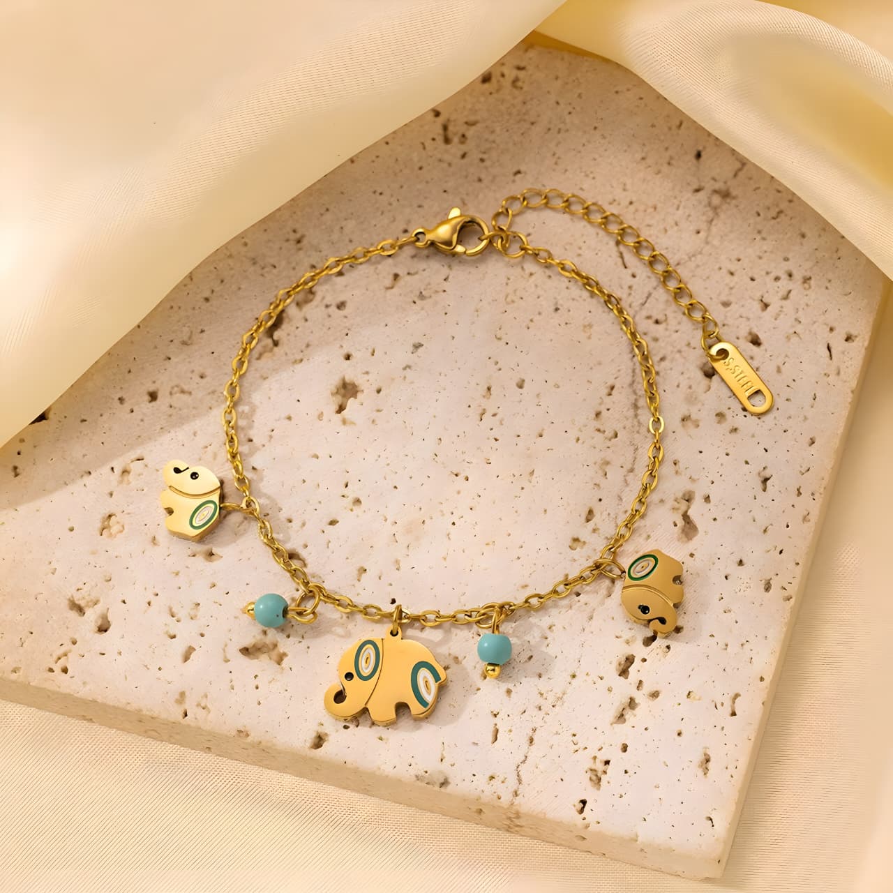 Tusked Treasure Bracelet by Gleamy