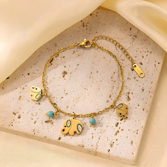 Tusked Treasure Bracelet by Gleamy