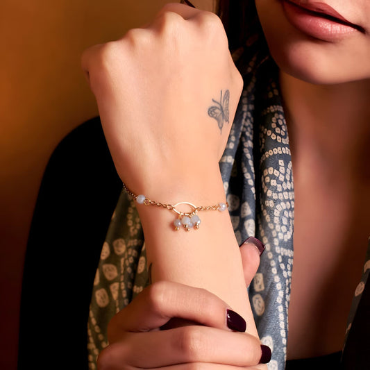 Rosalind Tassel Bracelet by Gleamy