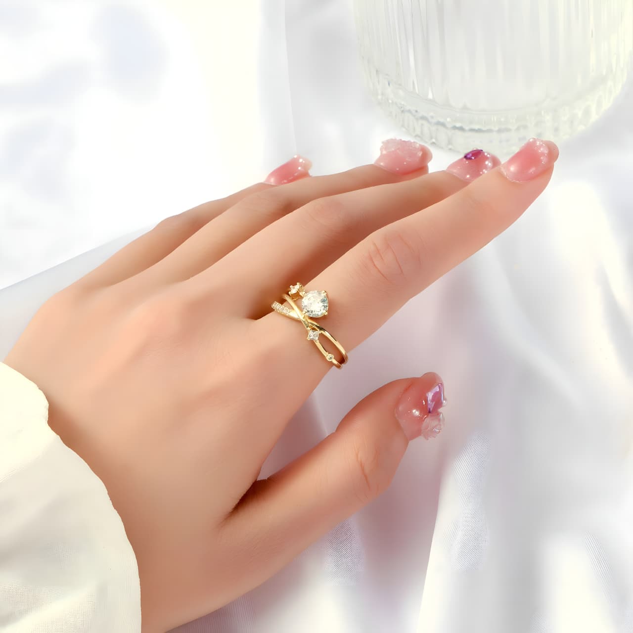 Clarissa Promise Ring by Gleamy