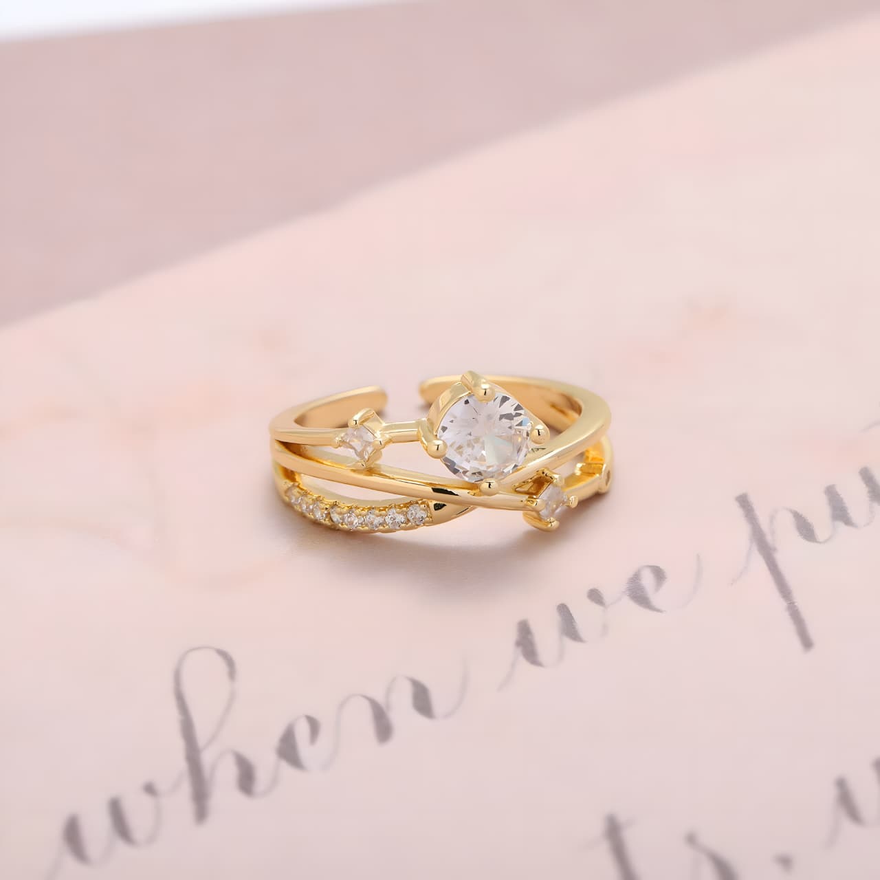 Clarissa Promise Ring by Gleamy