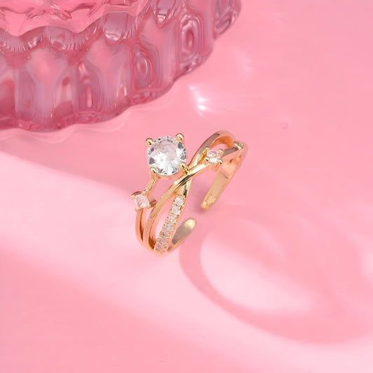 Clarissa Promise Ring by Gleamy