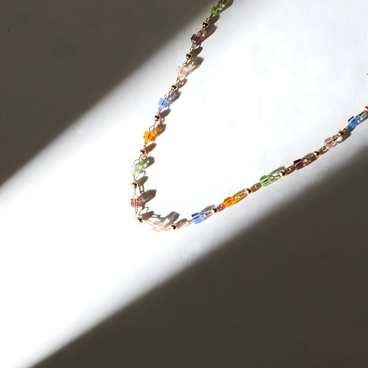 Tribal Boho Beaded Chain by Gleamy