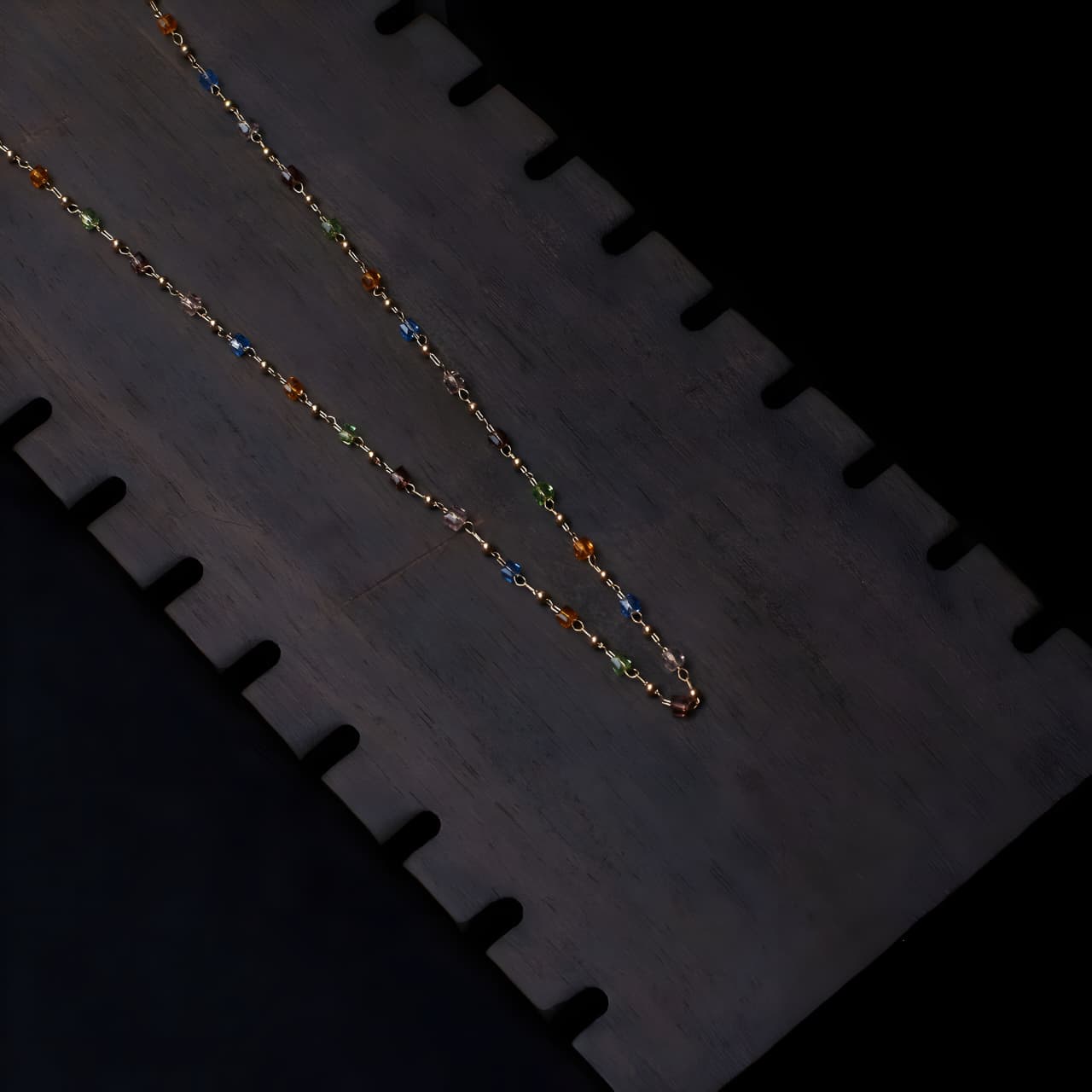 Tribal Boho Beaded Chain by Gleamy