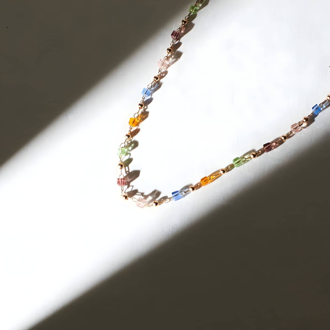 Tribal Boho Beaded Chain by Gleamy