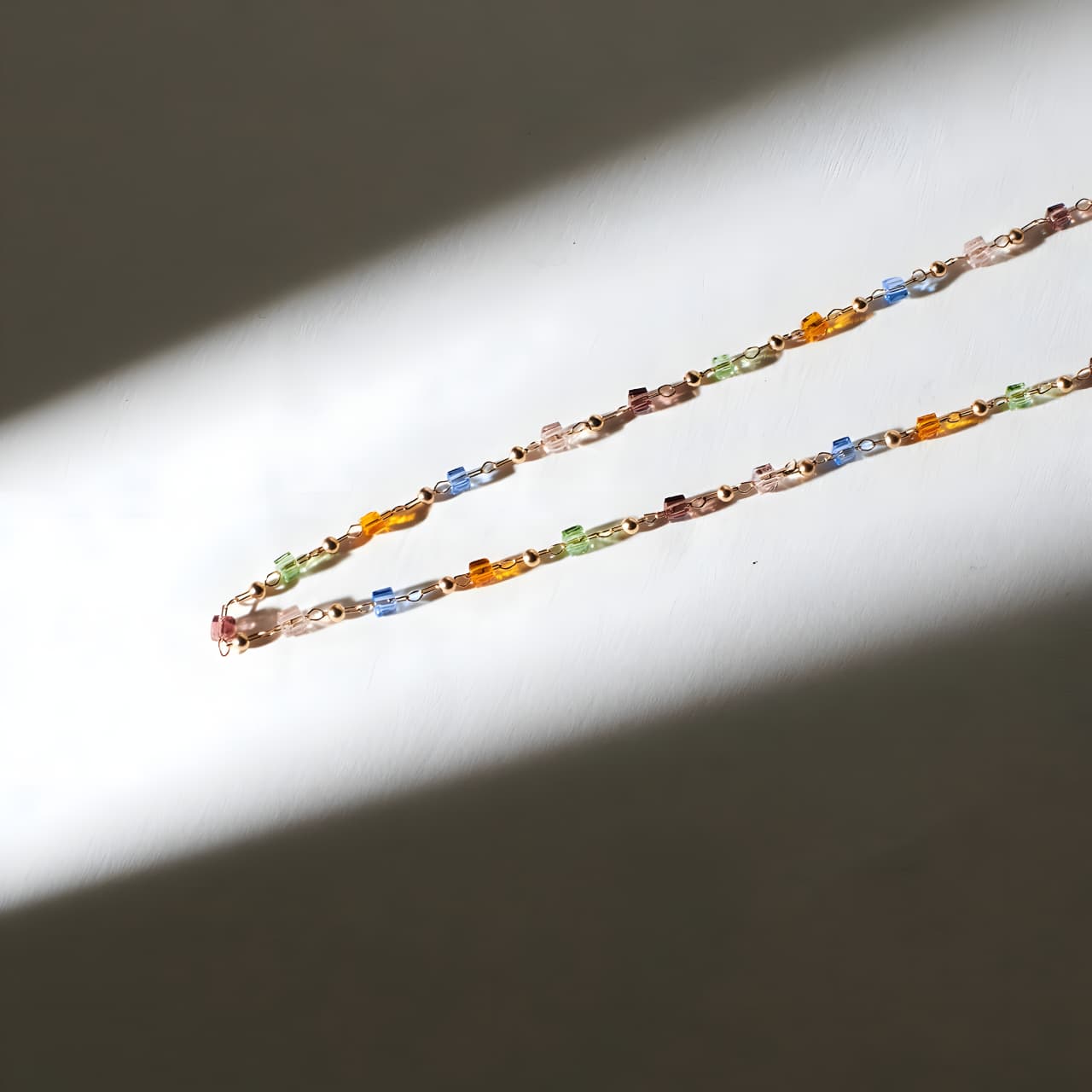 Tribal Boho Beaded Chain by Gleamy