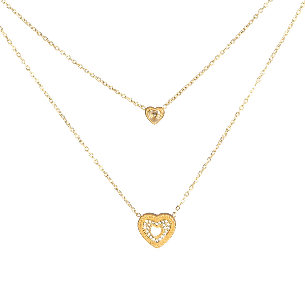 Echo of Heart Necklace by Gleamy