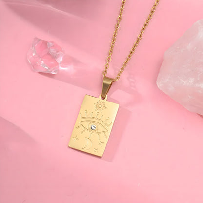 Eye of Destiny Necklace by gleamy
