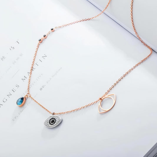 Locked in Love Necklace by GLEAMY